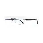 ISON 10104 Titanium Rimless Rectangle Eyeglasses Frame