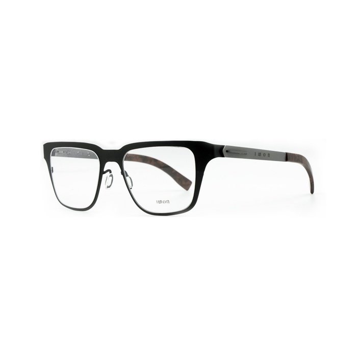 ISON 3057 Titanium Full-Rim Square Browline Eyeglasses Frame - Image 2