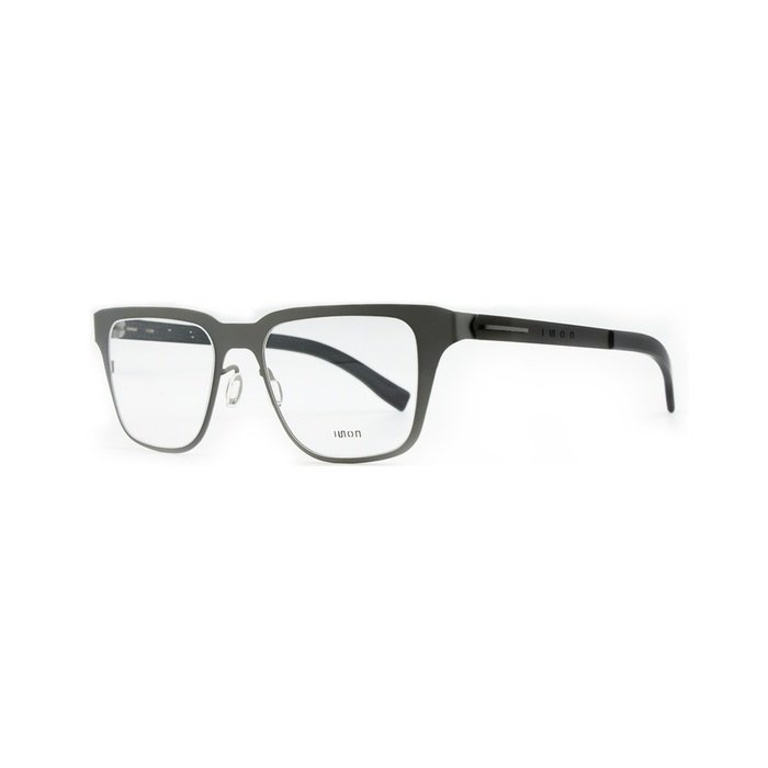 ISON 3057 Titanium Full-Rim Square Browline Eyeglasses Frame - Image 3