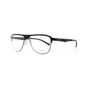 ISON 3059 Titanium Semi-Rimless Aviator Browline Eyeglasses Frame