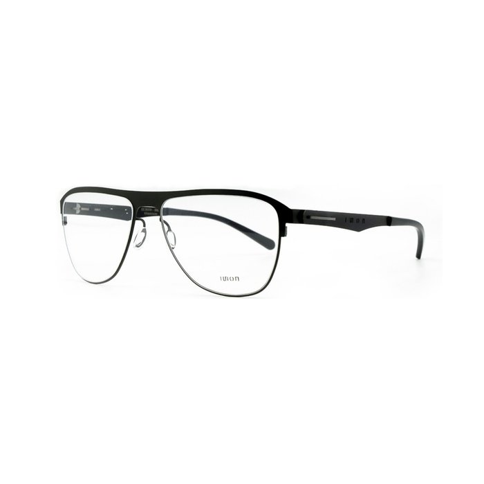 ISON 3059 Titanium Semi-Rimless Aviator Browline Eyeglasses Frame