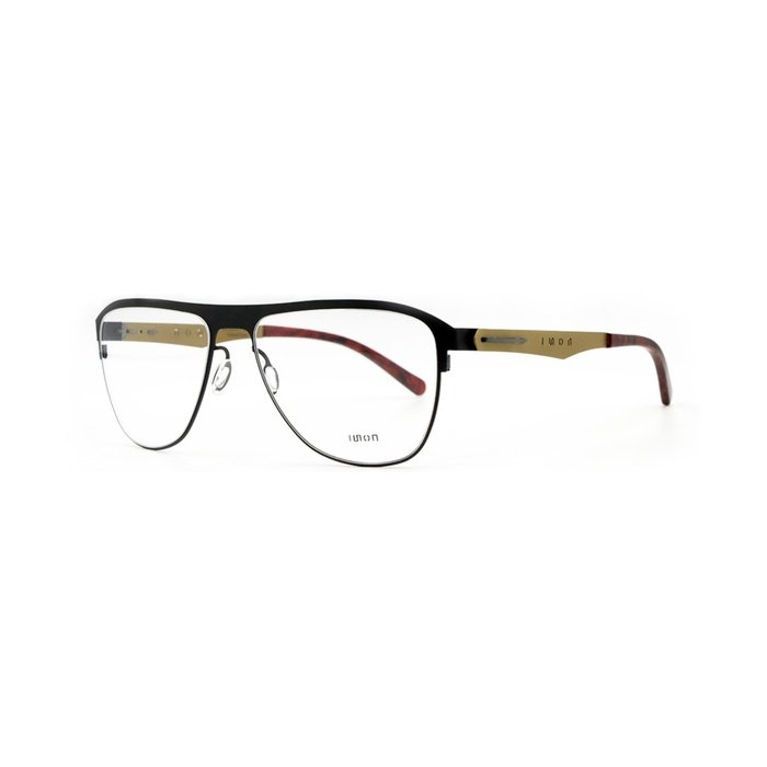 ISON 3059 Titanium Semi-Rimless Aviator Browline Eyeglasses Frame - Image 3