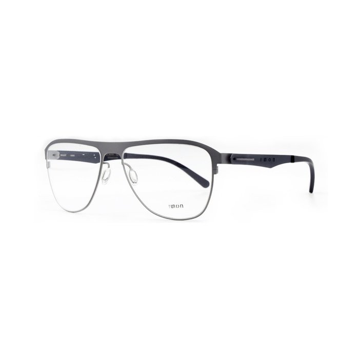 ISON 3059 Titanium Semi-Rimless Aviator Browline Eyeglasses Frame - Image 2