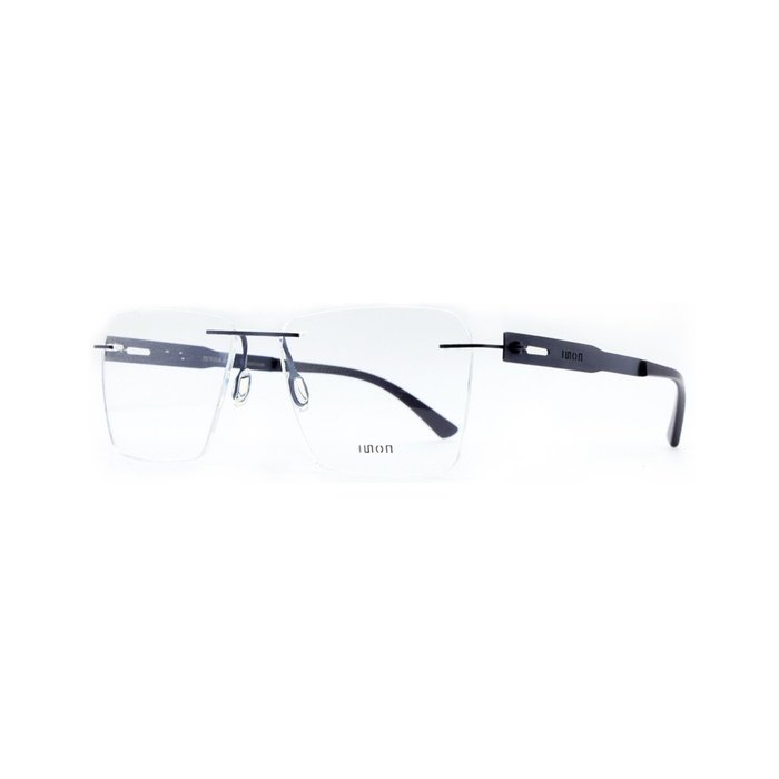 ISON 7054 Titanium Rimless Square Eyeglasses Frame