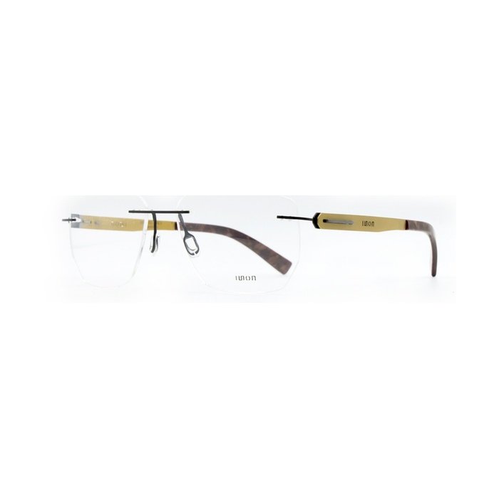 ISON 9053 Titanium Rimless Rectangle Eyeglasses Frame - Image 6