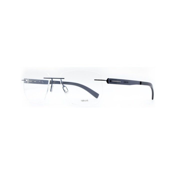 ISON 9053 Titanium Rimless Rectangle Eyeglasses Frame - Image 2